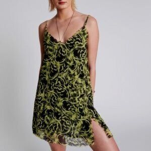 One Teaspoon Slip Dress With Tags/Mysterious snake eye
